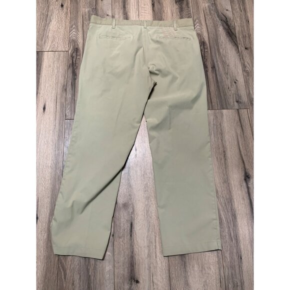 Adidas Men’s W36 L30 Khaki Tan Golf Pants Stretch Moisture Wicking - Picture 5 of 6